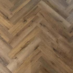Visgraat: PVC stroken Ambiance Spigato Dark Oak